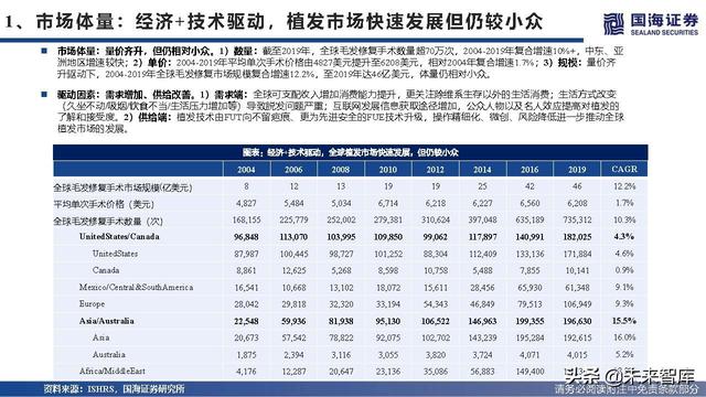 植发医疗行业深度报告：海外植发渗透率、竞争格局与龙头路径