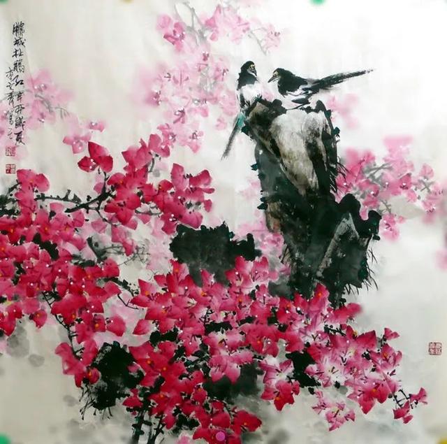 一花一世界｜李文秀的花鸟画艺术