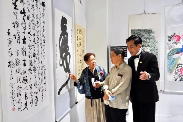 隆重开幕‖大美中国——第七届中新书画名家作品展在新加坡举办