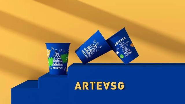 新加坡茶饮「ARTEASG」包装升级？这些潮流茶饮设计，用色很绝