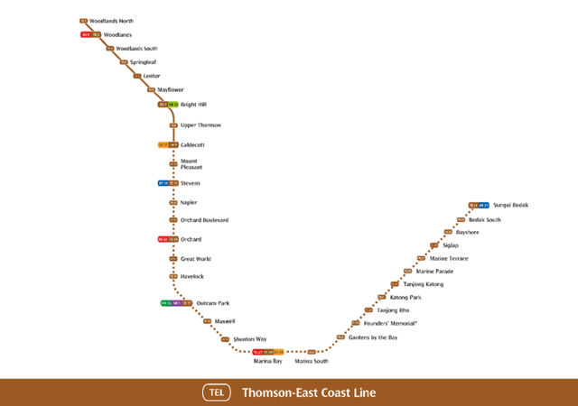 新加坡汤东线11个地铁站下半年通车，快来看看经过你家嚒
