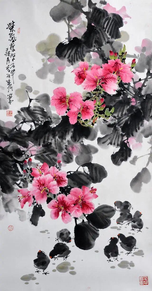 一花一世界｜李文秀的花鸟画艺术