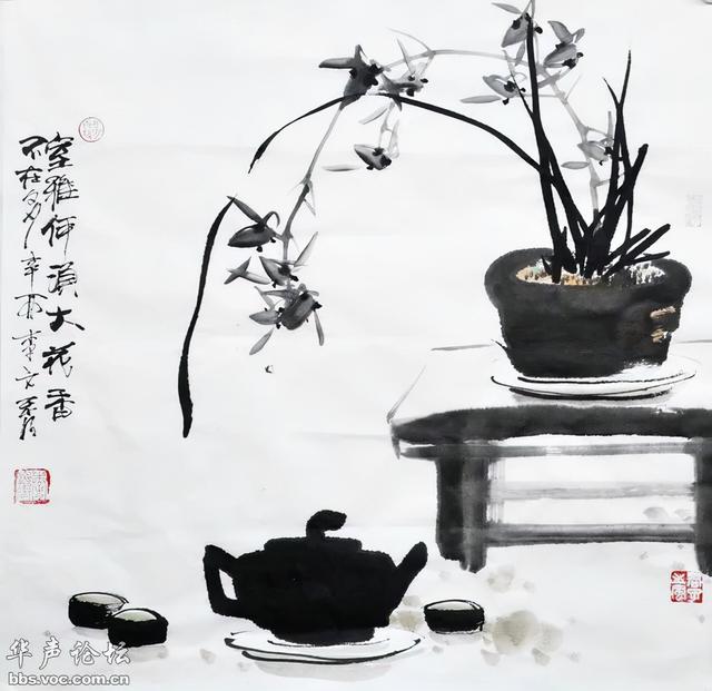 一花一世界｜李文秀的花鸟画艺术