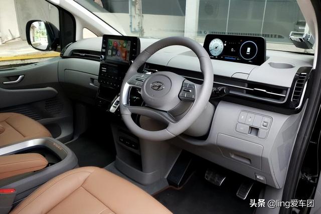 现代中型MPV：2.2吨的Staria宇宙飞船