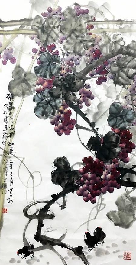 一花一世界｜李文秀的花鸟画艺术